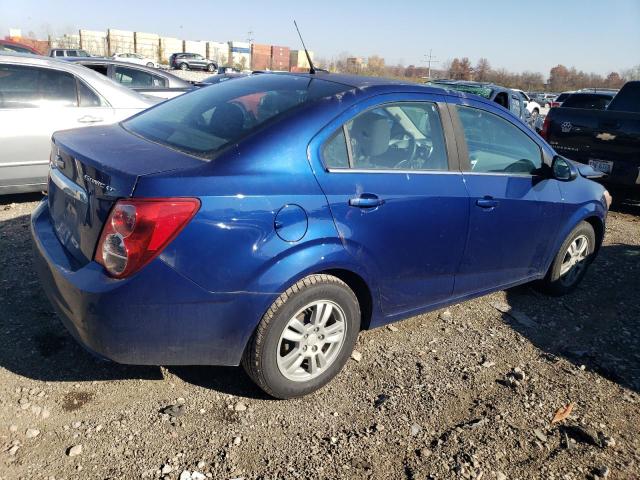 1G1JC5SH2E4126154 - 2014 CHEVROLET SONIC LT BLUE photo 3