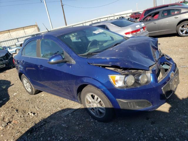 1G1JC5SH2E4126154 - 2014 CHEVROLET SONIC LT BLUE photo 4