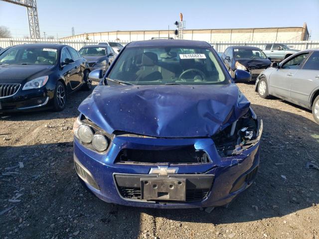 1G1JC5SH2E4126154 - 2014 CHEVROLET SONIC LT BLUE photo 5