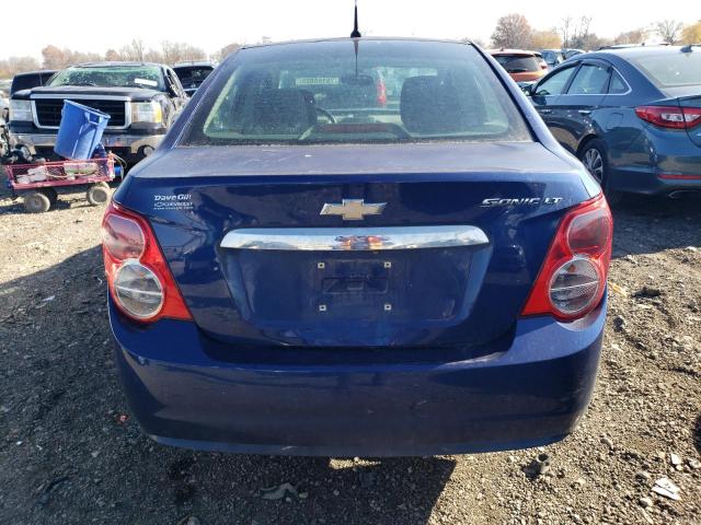 1G1JC5SH2E4126154 - 2014 CHEVROLET SONIC LT BLUE photo 6