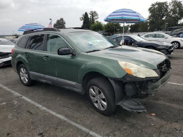 4S4BRBCCXA3319398 - 2010 SUBARU OUTBACK 2.5I PREMIUM GREEN photo 4