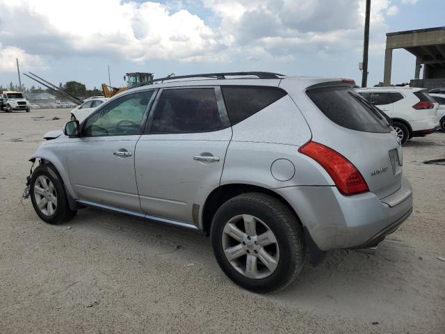 JN8AZ08TX6W426071 - 2006 NISSAN MURANO SL SILVER photo 2