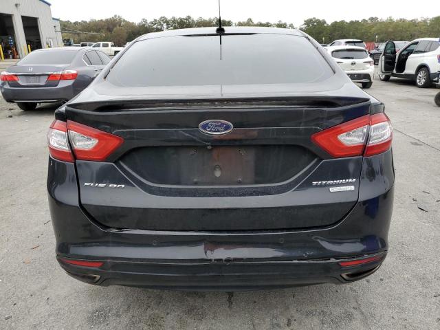 3FA6P0K93ER153633 - 2014 FORD FUSION TITANIUM BLACK photo 6