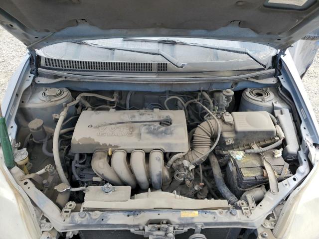 2T1KR32EX4C210139 - 2004 TOYOTA COROLLA MA XR BLUE photo 12