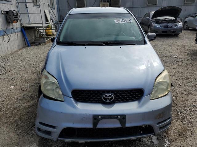 2T1KR32EX4C210139 - 2004 TOYOTA COROLLA MA XR BLUE photo 5