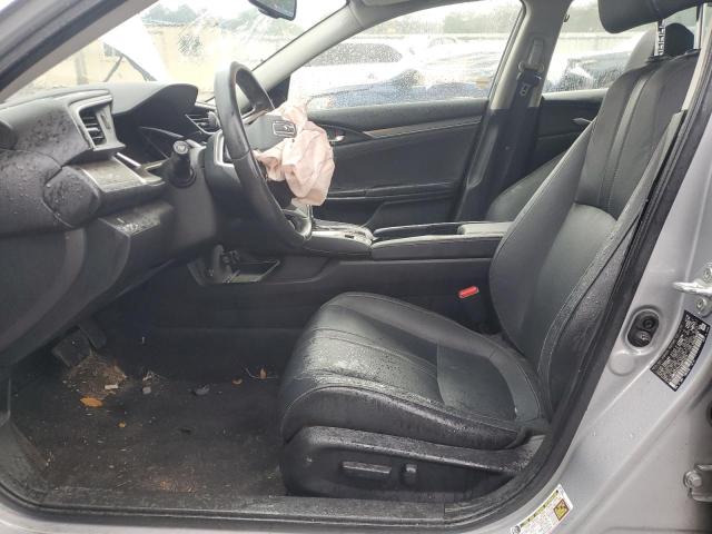 JHMFC1F77JX021317 - 2018 HONDA CIVIC EXL Արծաթագույն լուսանկար 7