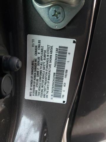 2HGFB2F85CH537008 - 2012 HONDA CIVIC EX TAN photo 13