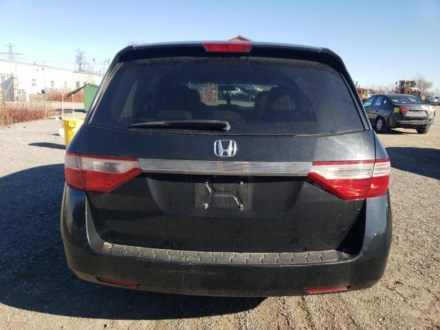 5FNRL5H47CB506496 - 2012 HONDA ODYSSEY EX BLACK photo 6