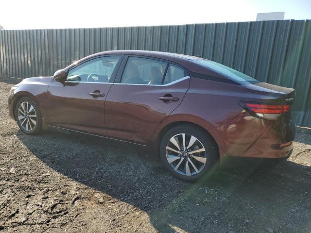 3N1AB8CV6LY204657 - 2020 NISSAN SENTRA SV MAROON photo 2