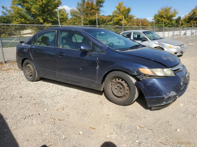 2HGFA16568H532393 - 2008 HONDA CIVIC LX BLUE photo 4