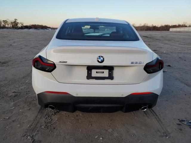 3MW33CM03P8D16277 - 2023 BMW 230XI WHITE photo 6