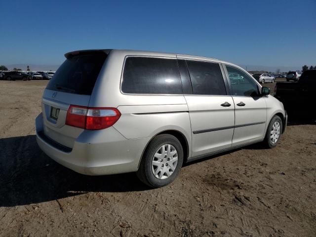 5FNRL38207B002154 - 2007 HONDA ODYSSEY LX GRAY photo 3