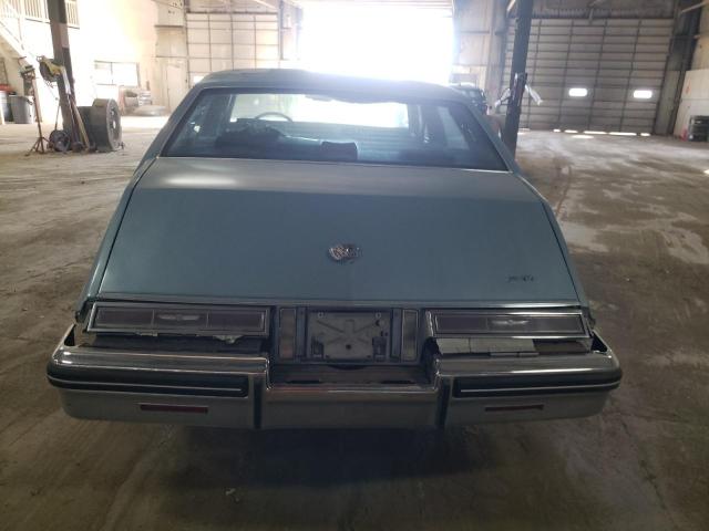 1G6KS6982FE813336 - 1985 CADILLAC SEVILLE BLUE photo 6