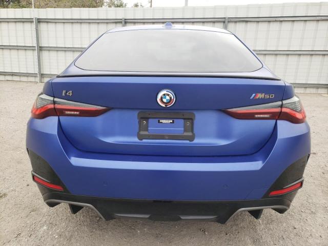 WBY33AW07PFN63196 - 2023 BMW I4 M50 BLUE photo 6