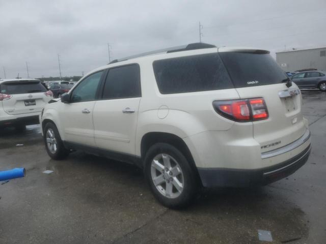 1GKKRPKD0FJ302290 - 2015 GMC ACADIA SLE WHITE photo 2