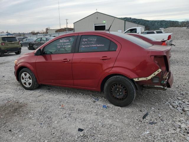 1G1JA5SH1E4241446 - 2014 CHEVROLET SONIC LS 红色 照片 2