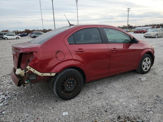 1G1JA5SH1E4241446 - 2014 CHEVROLET SONIC LS 红色 照片 3