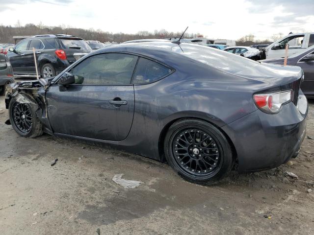 JF1ZCAB18D1606260 - 2013 SUBARU BRZ 2.0 PREMIUM GRAY photo 2