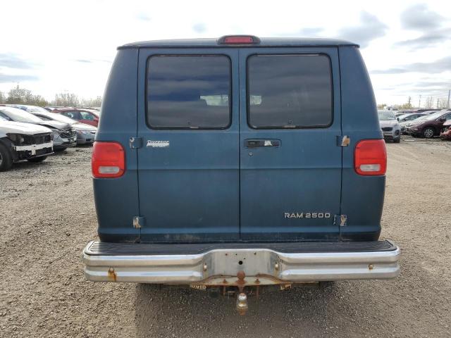 2B7JB21ZX1K510167 - 2001 DODGE RAM VAN B2500 BLUE photo 6