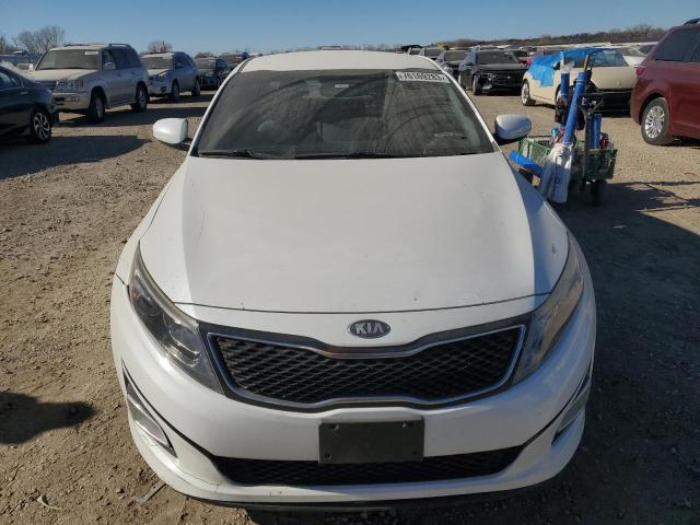 5XXGM4A70EG349963 - 2014 KIA OPTIMA LX WHITE photo 5