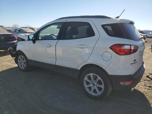 MAJ3S2GE2LC376566 - 2020 FORD ECOSPORT SE WHITE photo 2