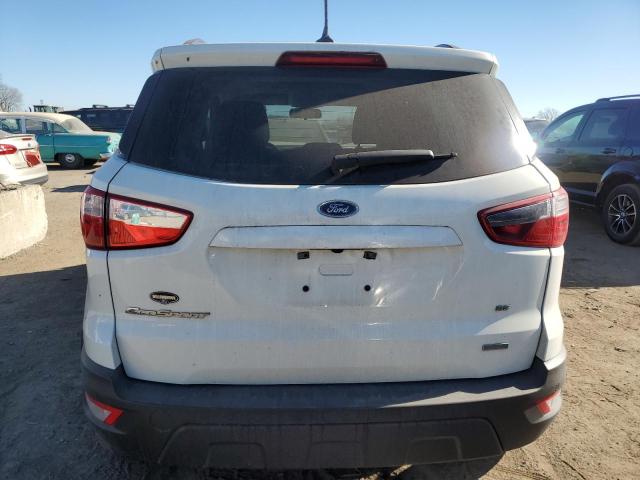 MAJ3S2GE2LC376566 - 2020 FORD ECOSPORT SE WHITE photo 6