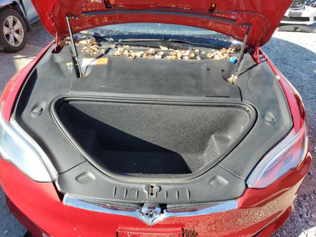 5YJSA1E27JF258797 - 2018 TESLA MODEL S წითელი ფოტო 11