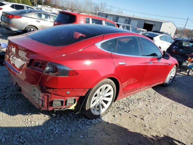 5YJSA1E27JF258797 - 2018 TESLA MODEL S წითელი ფოტო 3