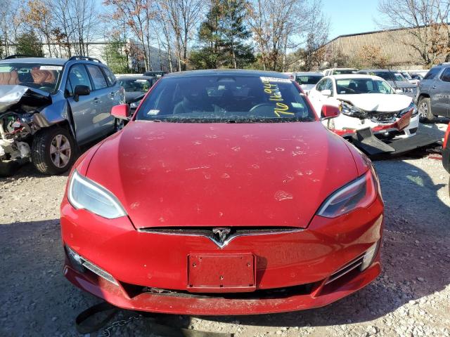 5YJSA1E27JF258797 - 2018 TESLA MODEL S წითელი ფოტო 5