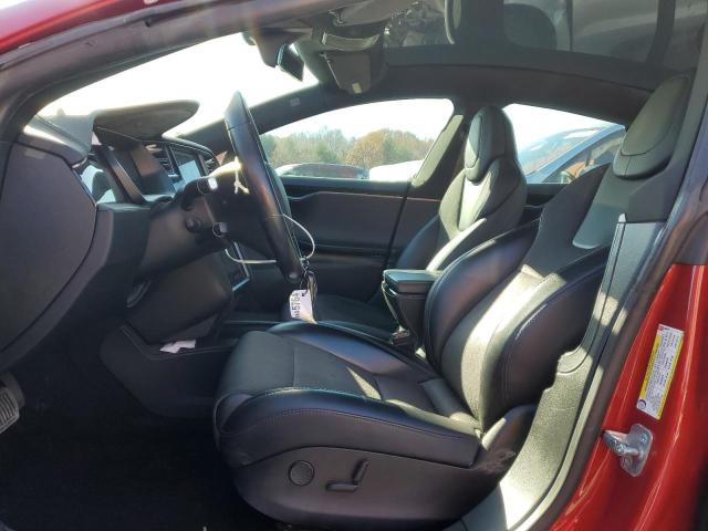 5YJSA1E27JF258797 - 2018 TESLA MODEL S წითელი ფოტო 7
