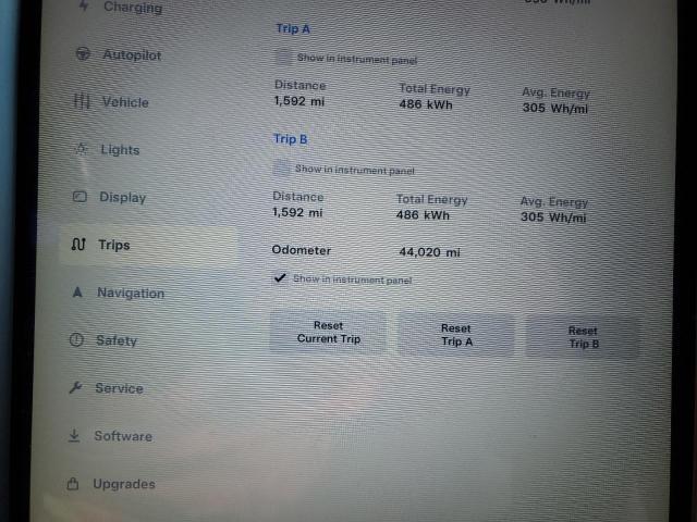 5YJSA1E27JF258797 - 2018 TESLA MODEL S წითელი ფოტო 9