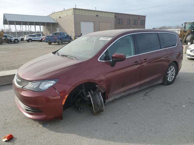 2C4RC1DG0HR611482 - 2017 CHRYSLER PACIFICA TOURING MAROON photo 1