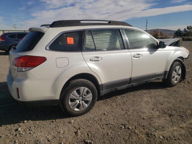 4S4BRBAC4D3268231 - 2013 SUBARU OUTBACK 2.5I WHITE photo 3