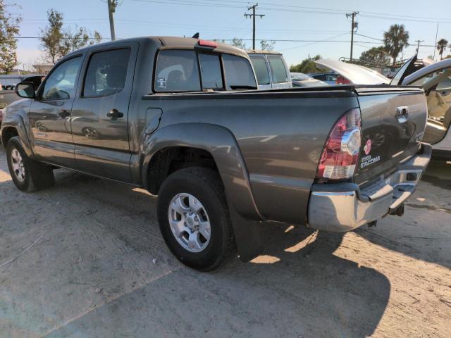 5TFJU4GN8FX086367 - 2015 TOYOTA TACOMA DOUBLE CAB PRERUNNER GRAY photo 2