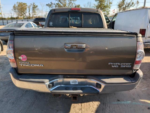 5TFJU4GN8FX086367 - 2015 TOYOTA TACOMA DOUBLE CAB PRERUNNER GRAY photo 6