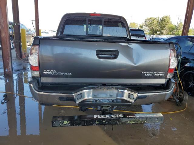 3TMJU4GN2AM102934 - 2010 TOYOTA TACOMA DOUBLE CAB PRERUNNER GRAY photo 6