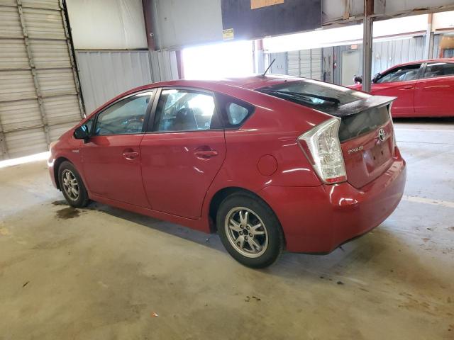 JTDKN3DU0A1160996 - 2010 TOYOTA PRIUS RED photo 2