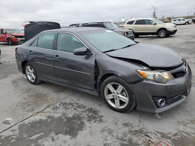 4T1BF1FK0EU377896 - 2014 TOYOTA CAMRY L GRAY photo 4