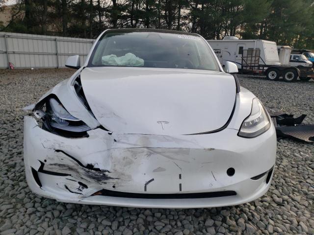 7SAYGDEE6NF373937 - 2022 TESLA MODEL Y WHITE photo 5