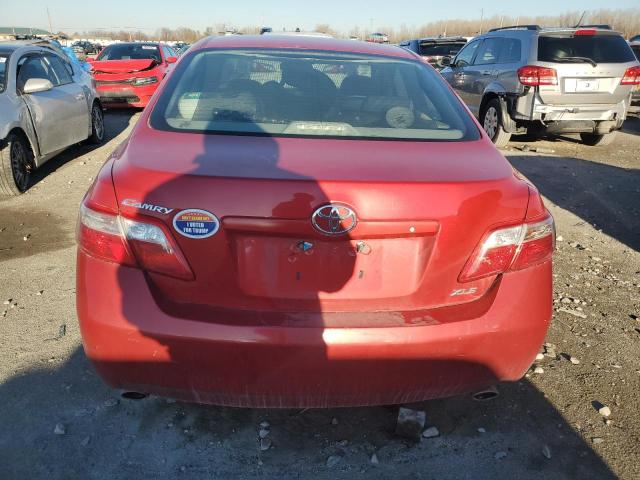 4T1BK46K58U062285 - 2008 TOYOTA CAMRY LE RED photo 6