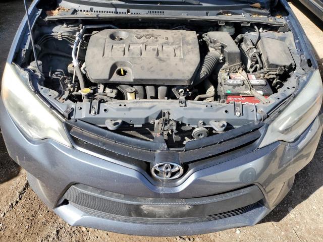 2T1BURHE9EC224396 - 2014 TOYOTA COROLLA L GRAY photo 11