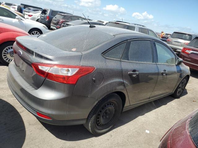 1FAHP3F2XCL199883 - 2012 FORD FOCUS SE GRAY photo 3