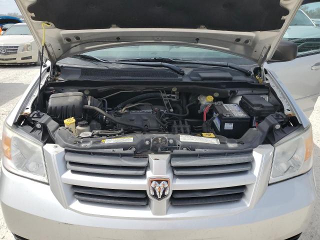 2D4RN4DE1AR256874 - 2010 DODGE GRAND CARA SE SILVER photo 12