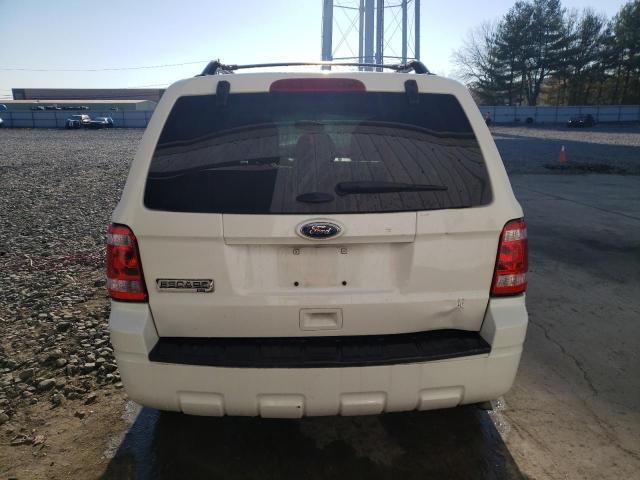 1FMCU0D77CKB03574 - 2012 FORD ESCAPE XLT WHITE photo 6