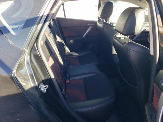 JM1BL1H38A1349052 - 2010 MAZDA SPEED 3 შავი ფოტო 10