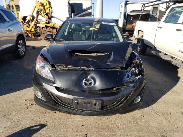 JM1BL1H38A1349052 - 2010 MAZDA SPEED 3 შავი ფოტო 5