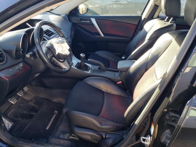 JM1BL1H38A1349052 - 2010 MAZDA SPEED 3 შავი ფოტო 7