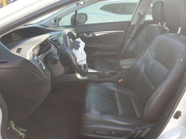 19XFB2F94FE241954 - 2015 HONDA CIVIC EXL თეთრი ფოტო 7