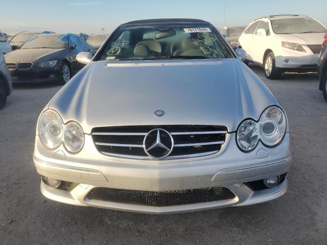 WDBTK72F87T085081 - 2007 MERCEDES-BENZ CLK 550 SILVER photo 5