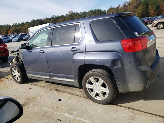 2GKALMEK0E6163411 - 2014 GMC TERRAIN SLE BLUE photo 2